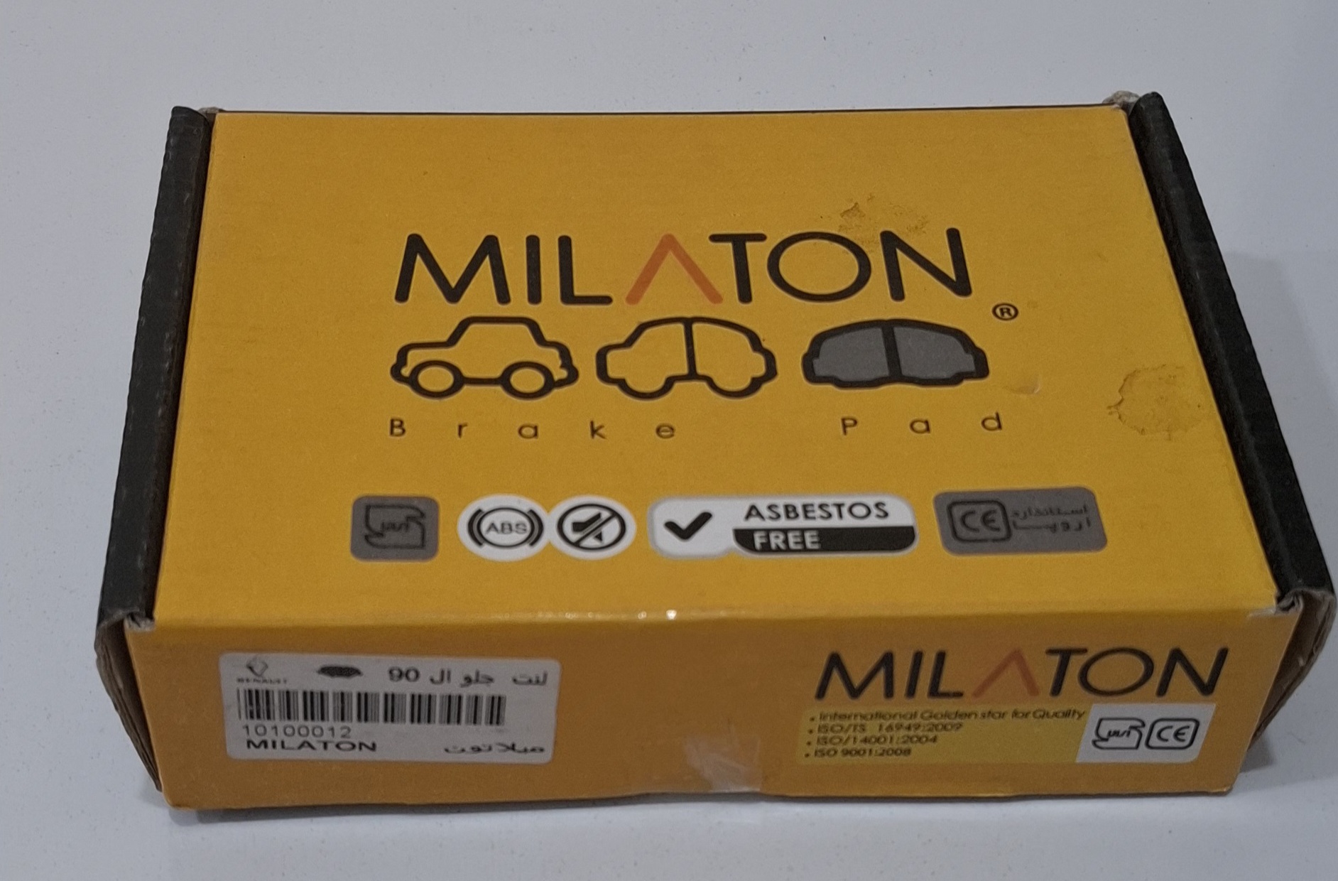 لنت جلو ال۹۰ MILATON کد ۱۰۱۰۰۰۱۲
